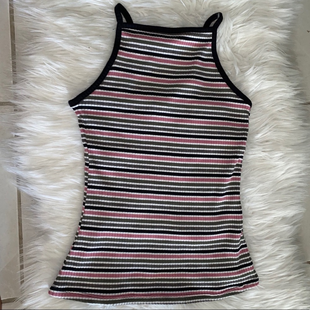 *BRAND NEW* Striped high neck top!